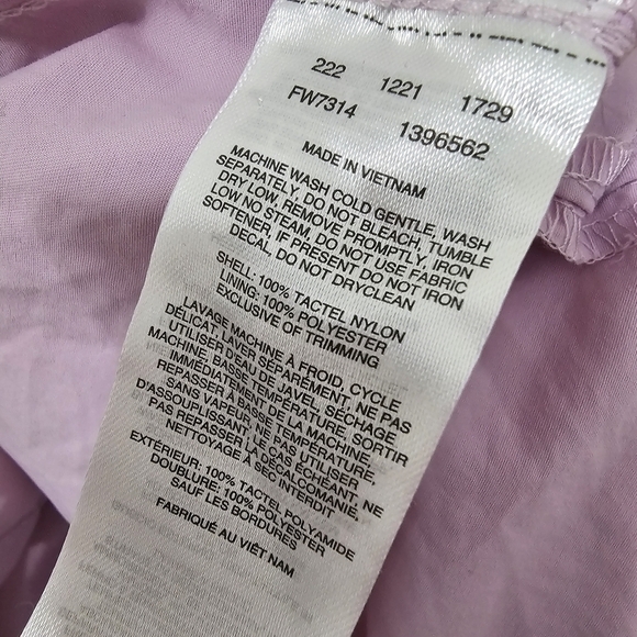 Columbia utility light button jacket lavender pink long sleeve pockets s… - Picture 9 of 10